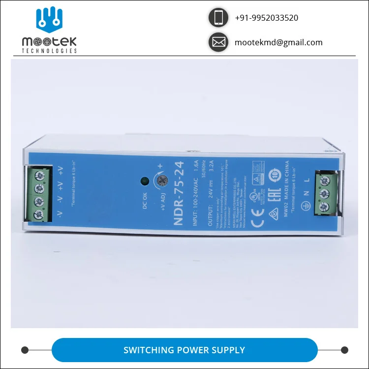 
Industrial DIN Rail Mount Switching Power Supply 