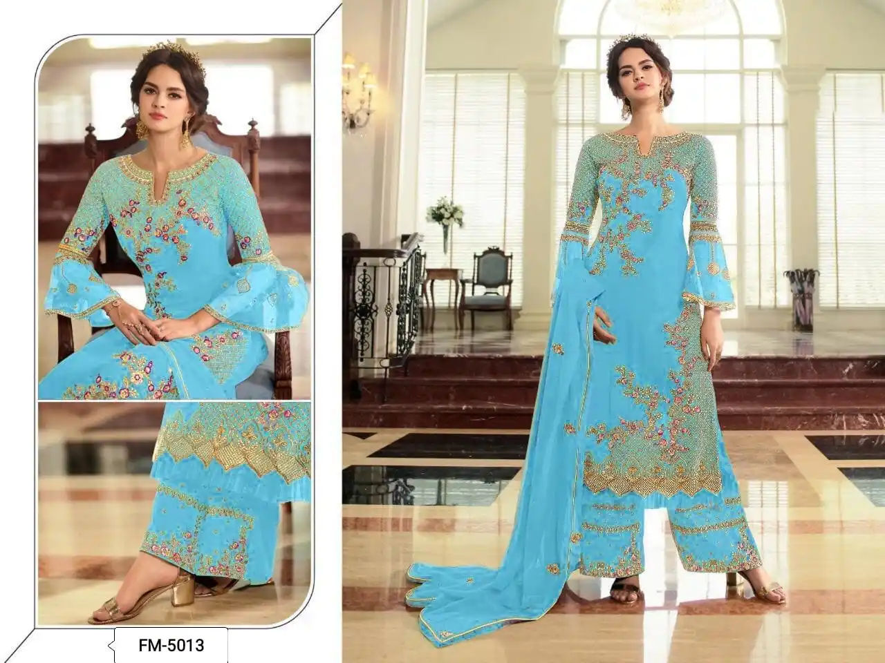 heavy embroidery party wear gown for ladies festival wear salwar kameez pakistani style fancy wear