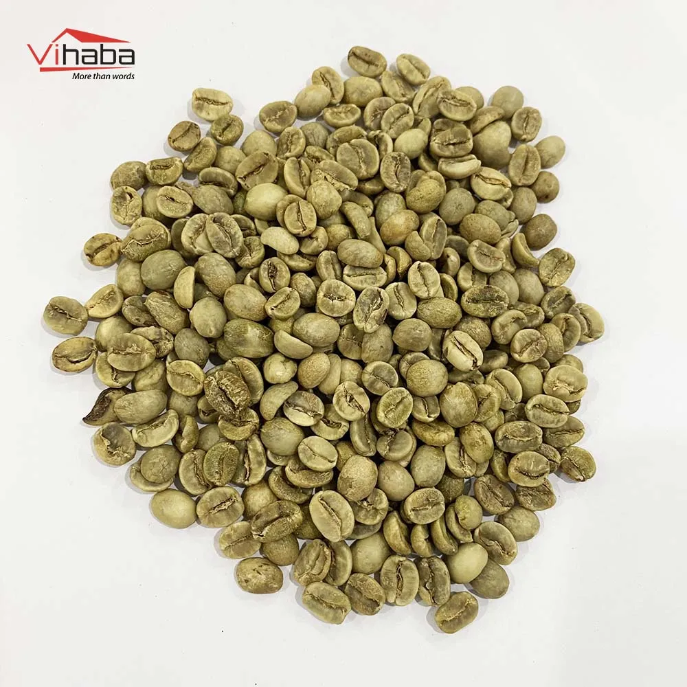 Ready to ship green coffee beans robusta pure coffee pack kopi robusta espresso coffee