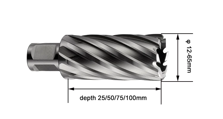 CHTOOLS HSS make the best annular cutter with weldon shank