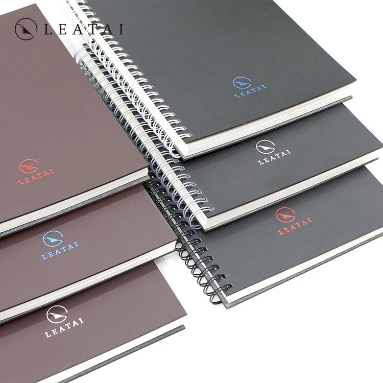 
Custom design print on demand wire bound planners 