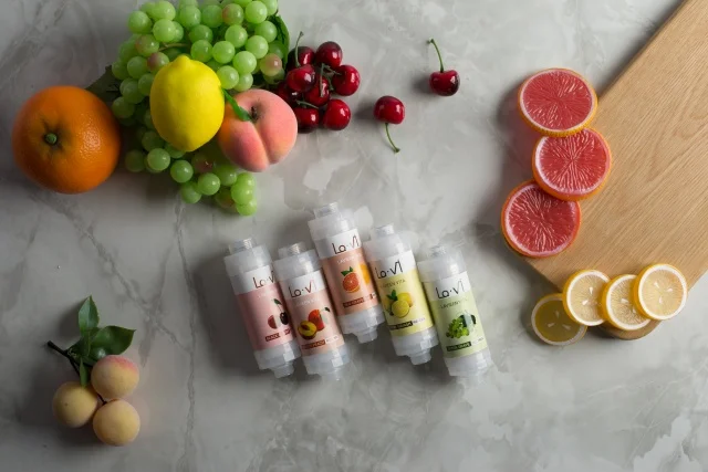 
Premium lemon shower filter made in Korea baby shower sets shower filter for family and health body care 