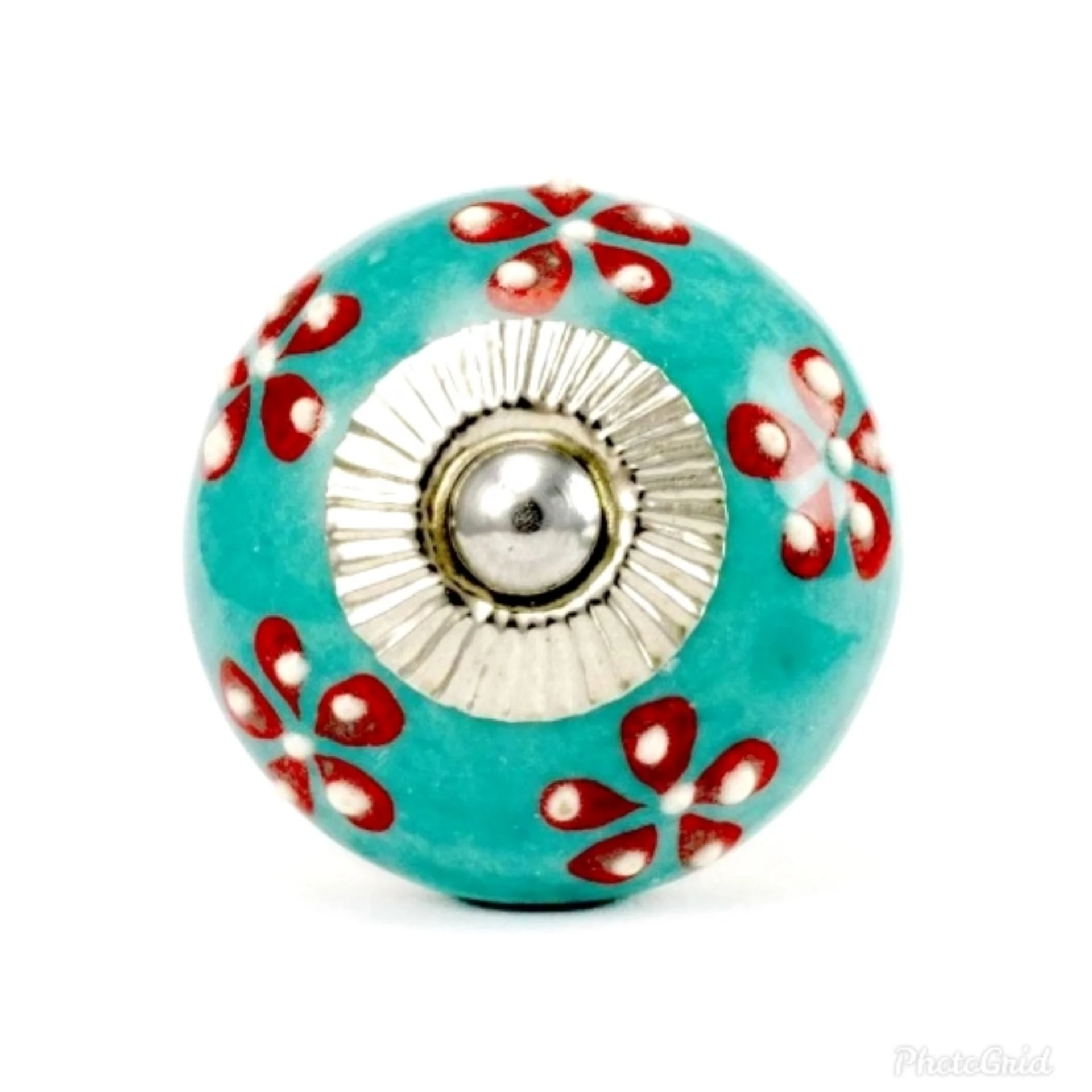INDIAN CERAMIC DOOR AND DRAWER KNOBS