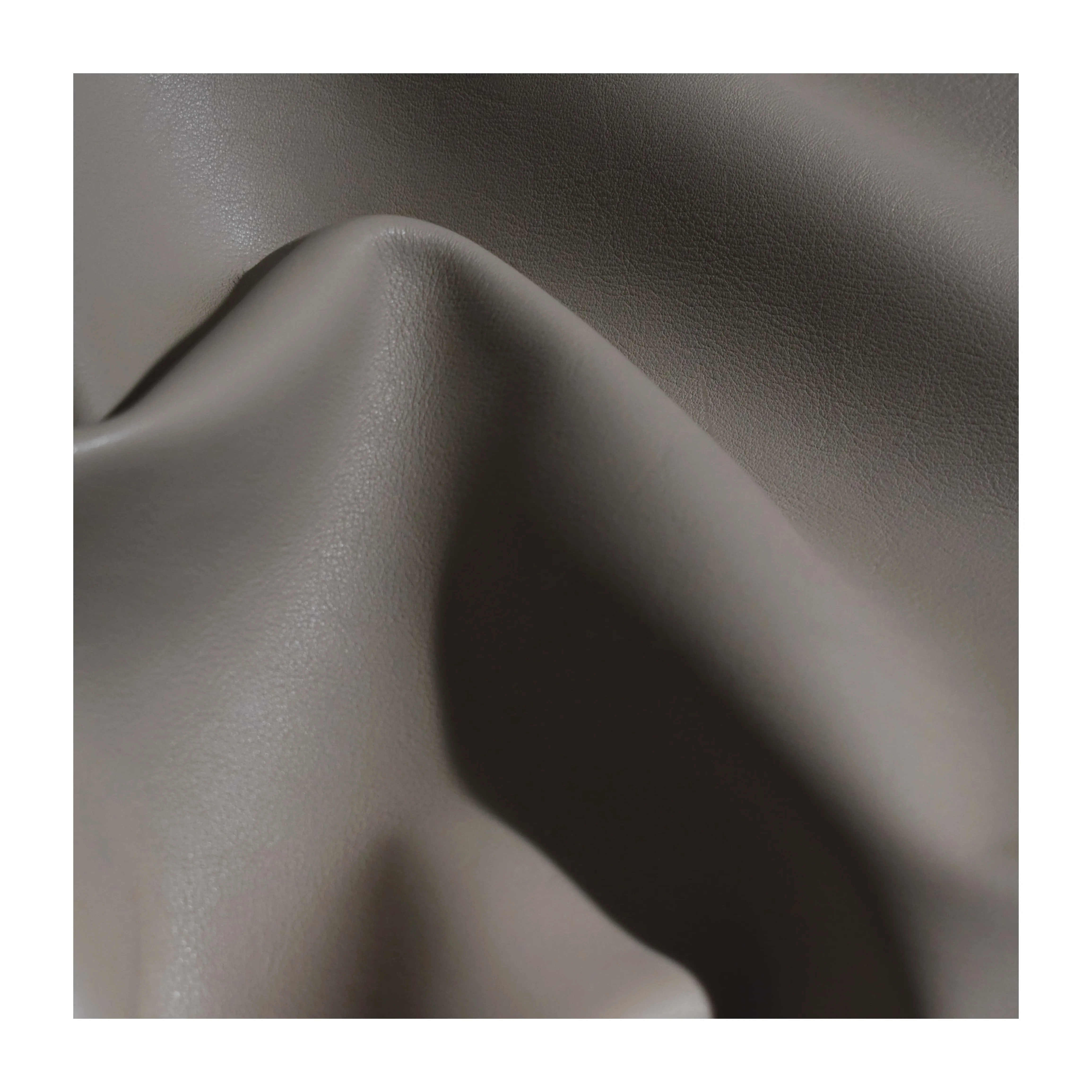 Cow Grain Leather Thickness 1.1 1mm Item Gray Madras