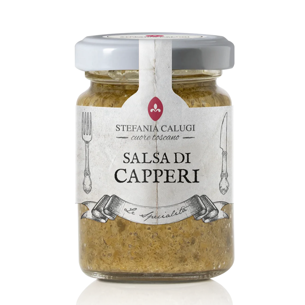 Caper sauce 85 g - perfect sauce ideal to spice up your recipes bio and 100% made in Italy