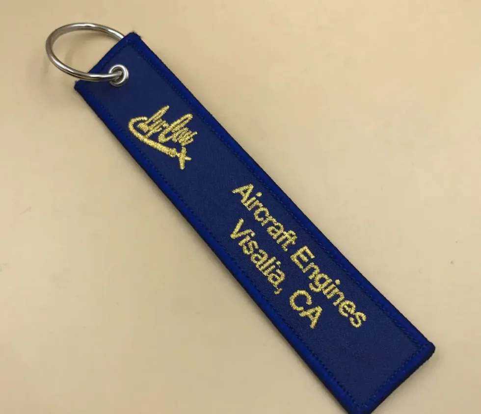 Изготовленный на заказ удаляем перед полетом брелок вышитый для ключей текст мотоцикл мини-камера автомобиля мотоцикла