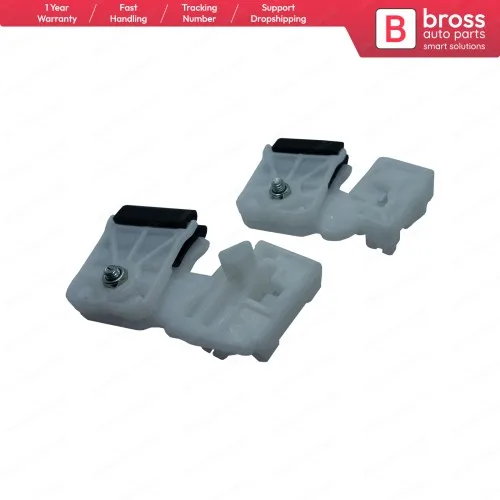 BWR5183 Power Electric Window Regulator Repair Clips 824502H000 LA+LB Front Left Door  824712H000, 824713K001, 9553-6545L,