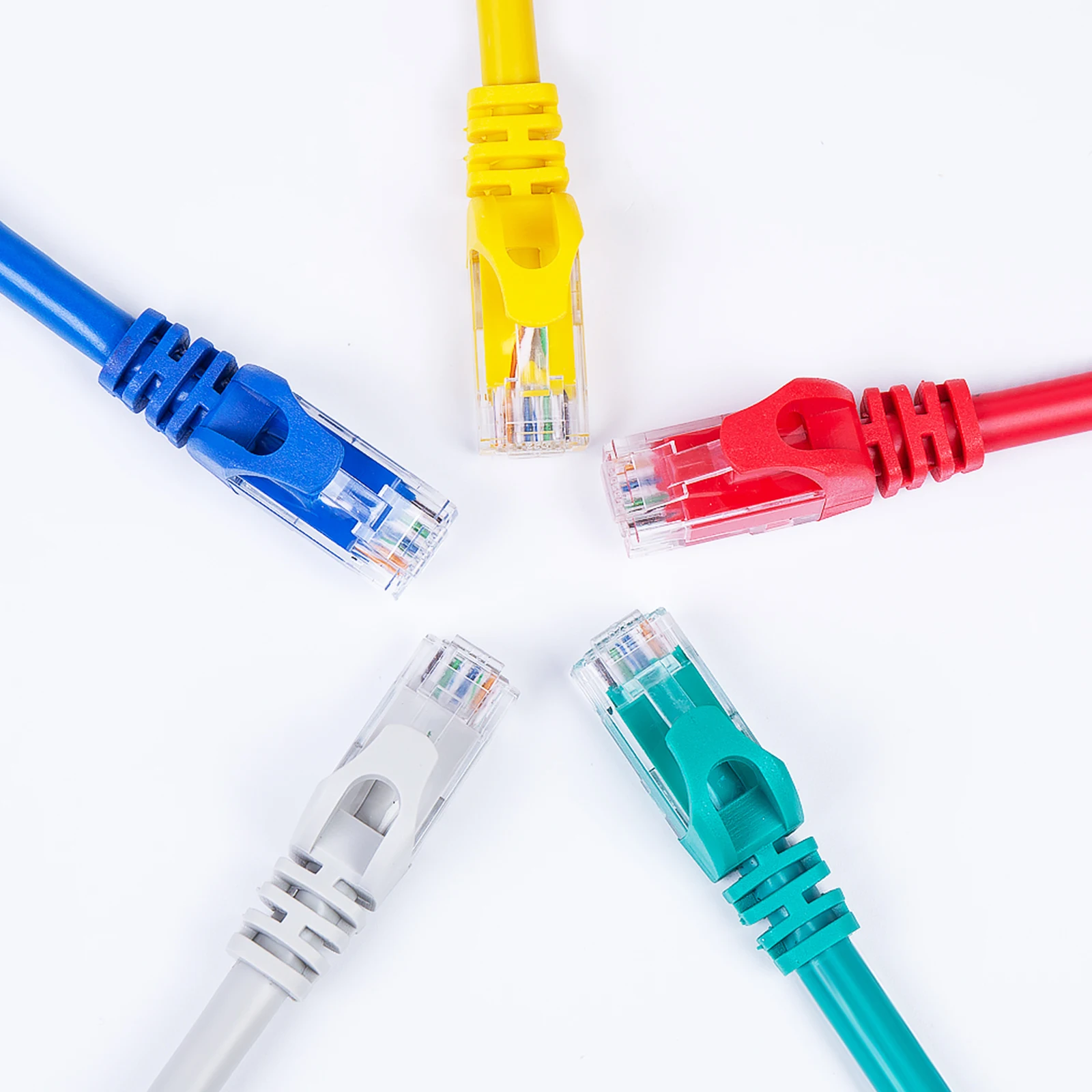 Cat 6 cat6A cat8 network cable Ethernet high rate Lan patch cable copper fiber Internet surfing cable for computer networks