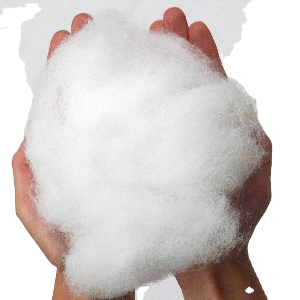 Factory direct supply polyester staple fiber raw staple polyester fiber made in Vietnam Top Products