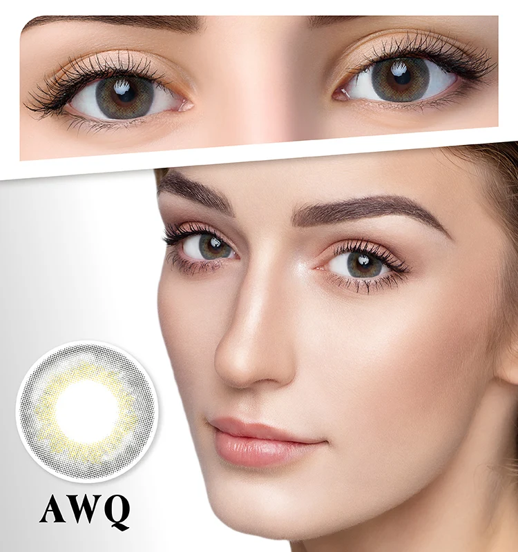 Hot Sale Available Eye Lens Daily Gray Contact Lenses