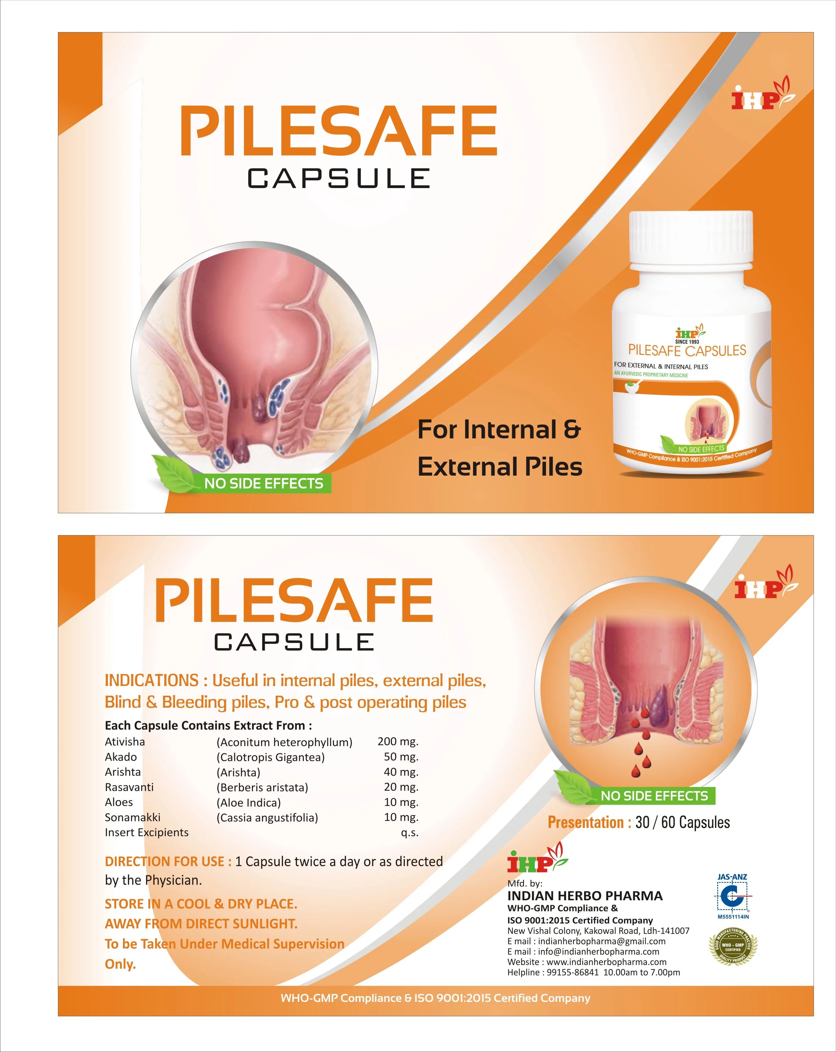 IHP PILESAFE CAPSULES