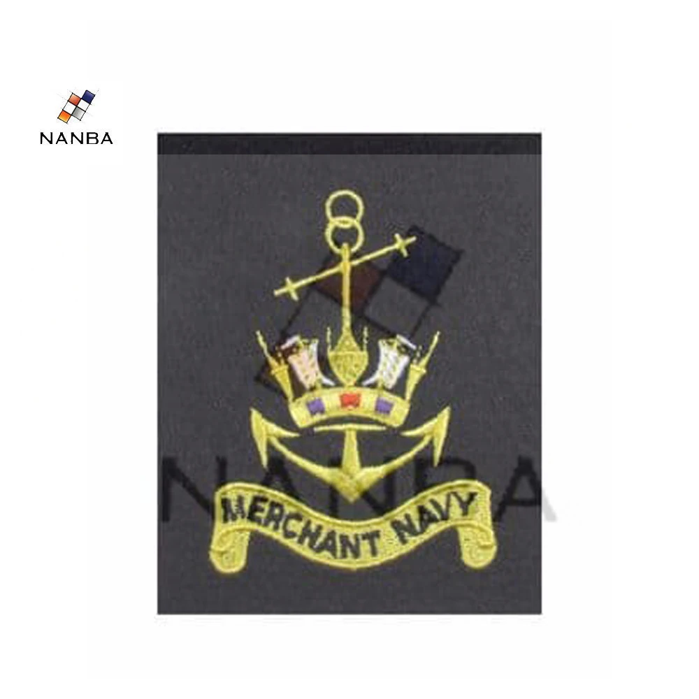 Униформа морского флота превосходного качества материал OEM качество литой под давлением 3d антикварная латунная Защитная крышка шляпа значок