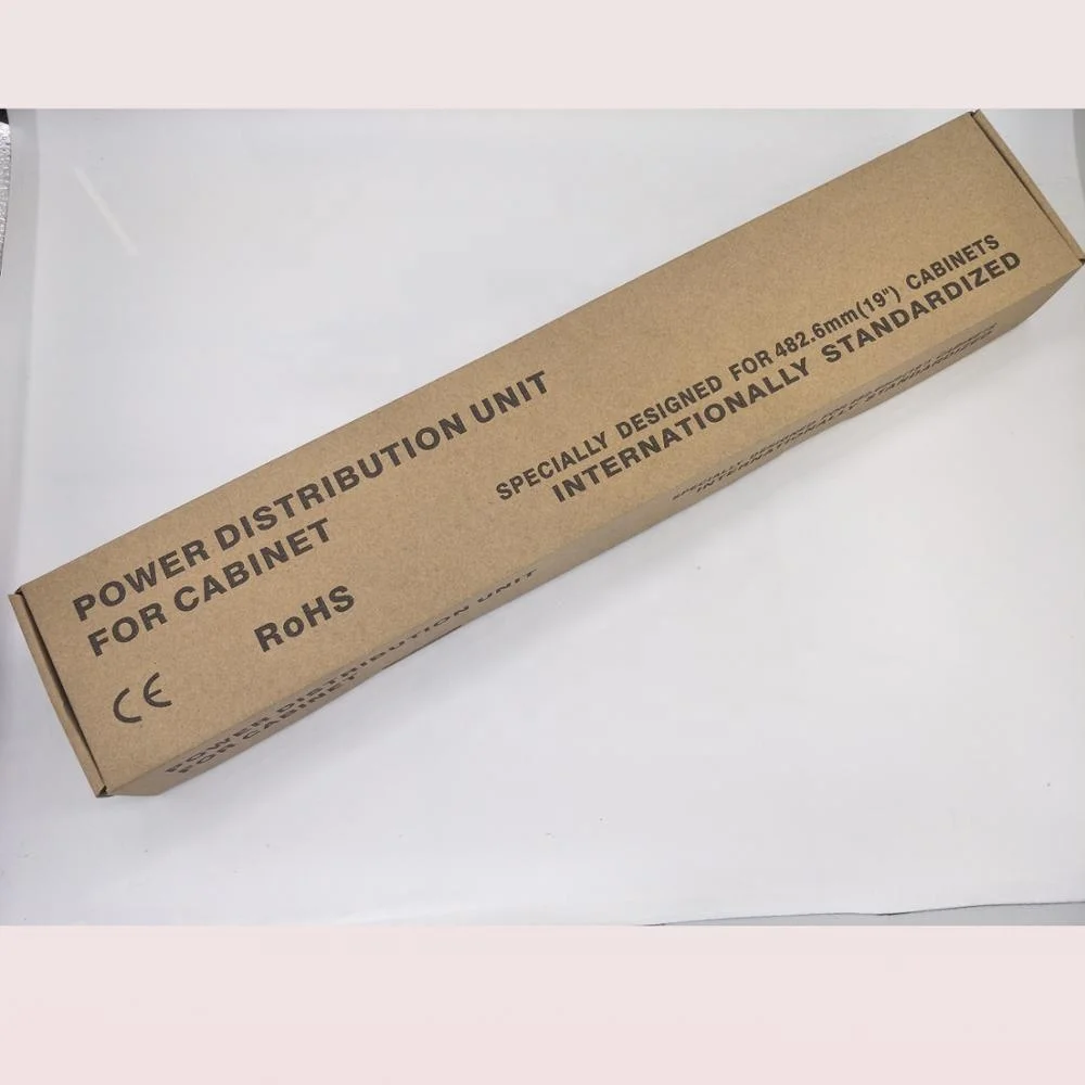  1U 12 способов кабель с разъемом USB типа PDU стоечного исполнения переключателем от сети переменного тока 220-250VAC в постоянный 5V 15 Вт супер быстрое зарядное