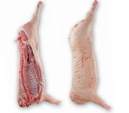 
Frozen Pork Belly Sheet Ribbed With Skin 