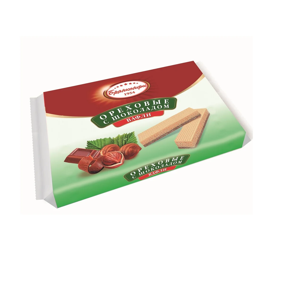 
Wholesale NUTS & CHOCOLATE Waffles Crispy Wafers With Delicate Chocolate-Nut Filling 1/45 