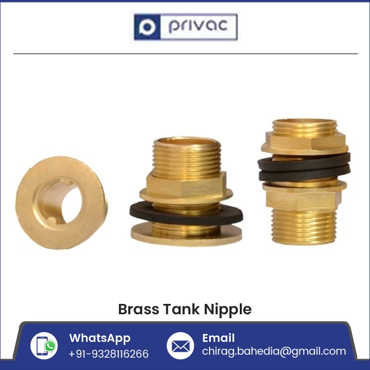 Excellent Quality Wholesale Nipple Brass Pipe Fitting Water Tank Connector