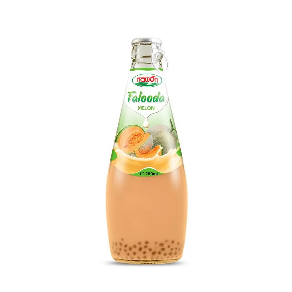 290ml NAWON Falooda Drink Banana Flavor OEM Provider Wholesale Price Falooda Glass Manufacturer Made in Vietnam