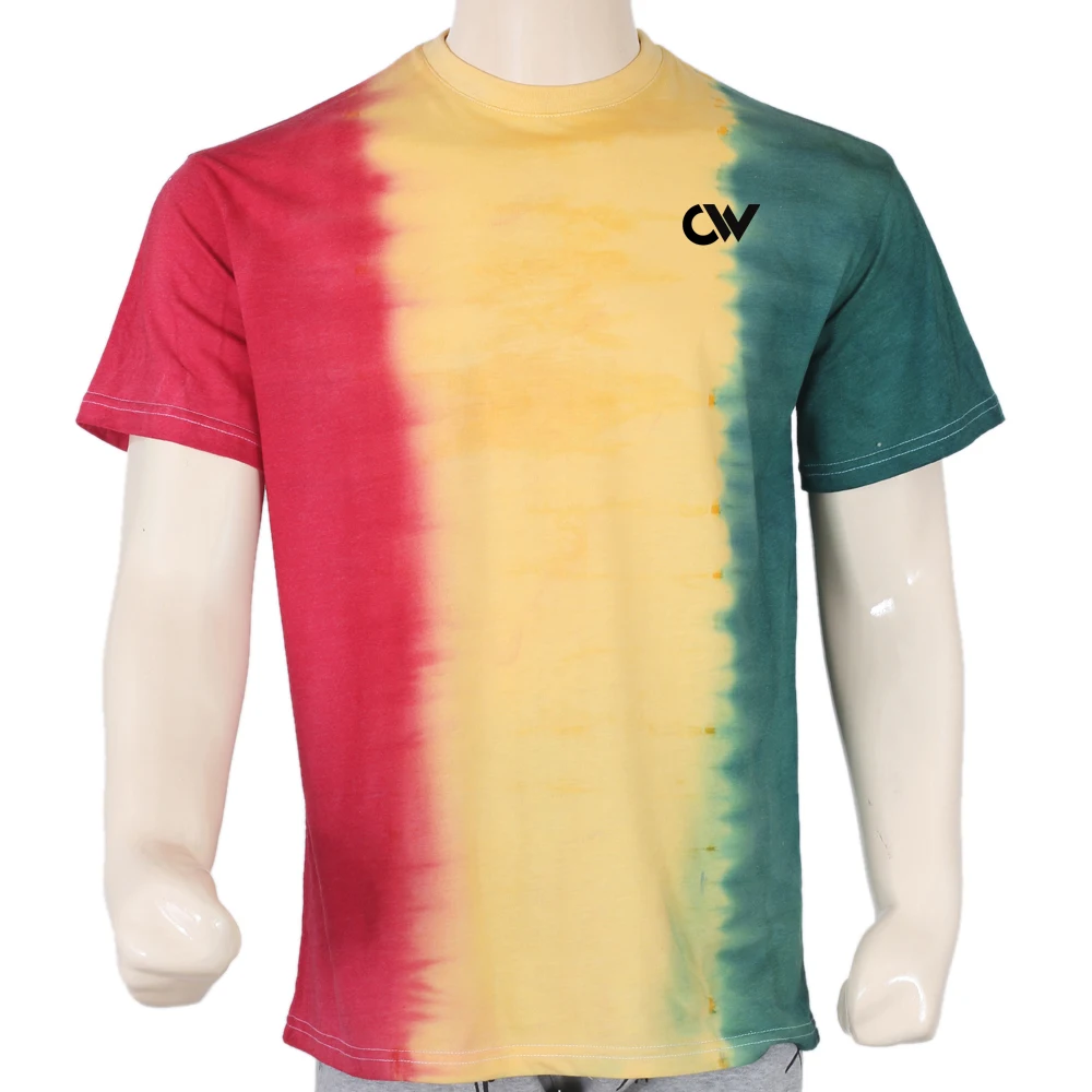 2022 Men Short Sleeve Tie Dye Summer Fashion Shirts