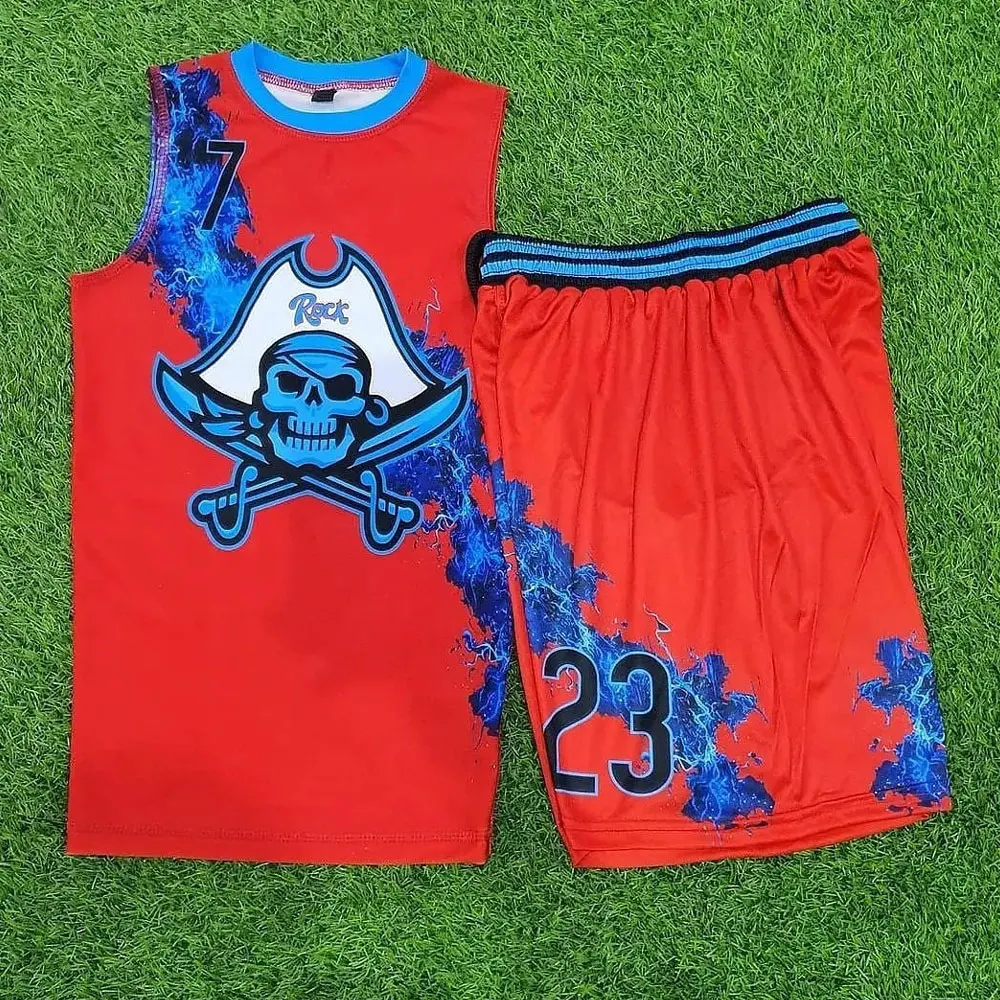 Sublimated 7v7 Football Uniform Compression Wear 7 on 7 Football Uniform Custom Design OEM Service American Football Jersey Boys