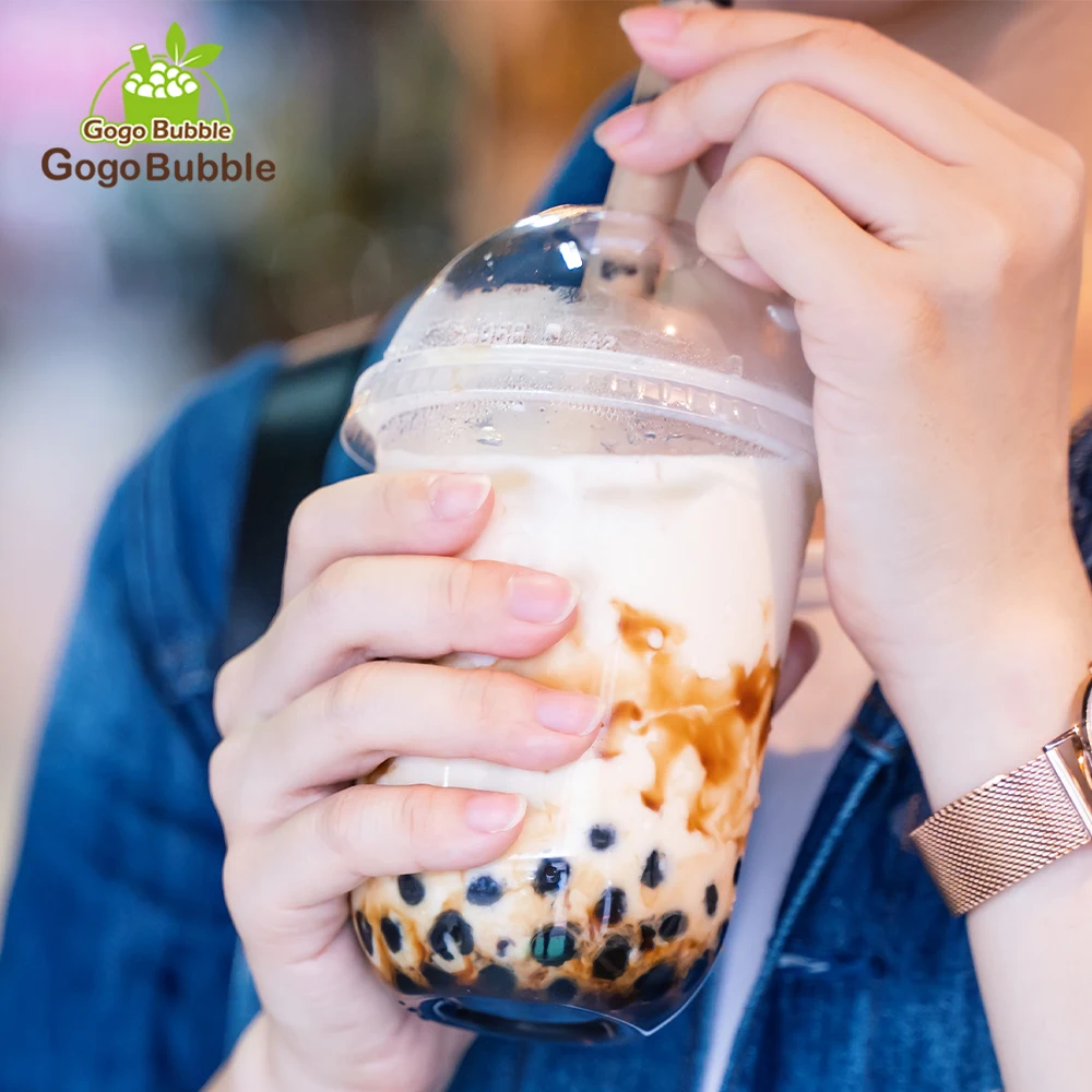 Taiwan Black tapioca pearl instant boba tea kits