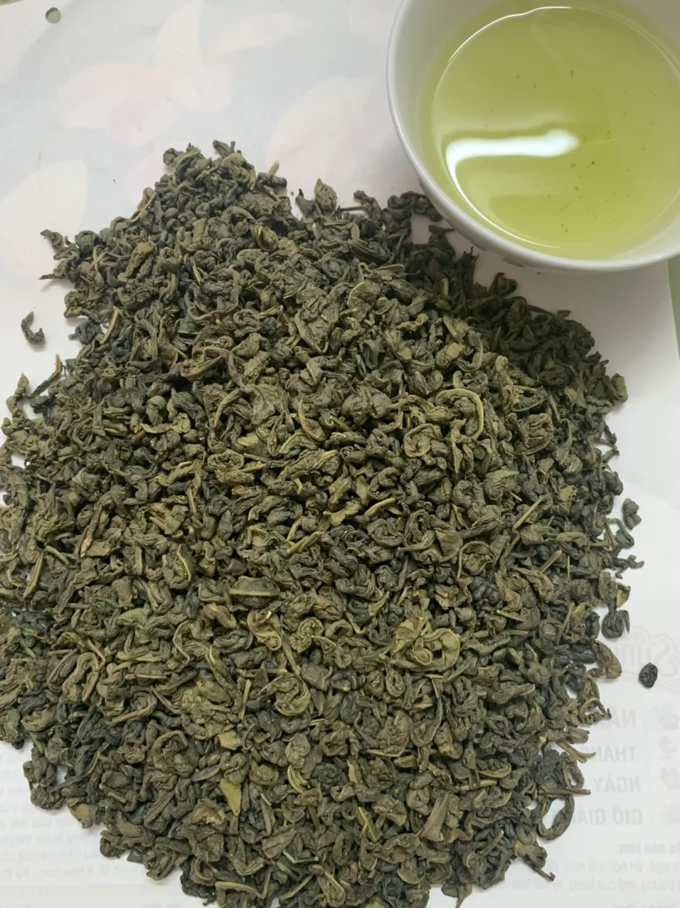 Yen Bai Green Tea Pekoe High Standard Organic Tea Flavor Green Tea