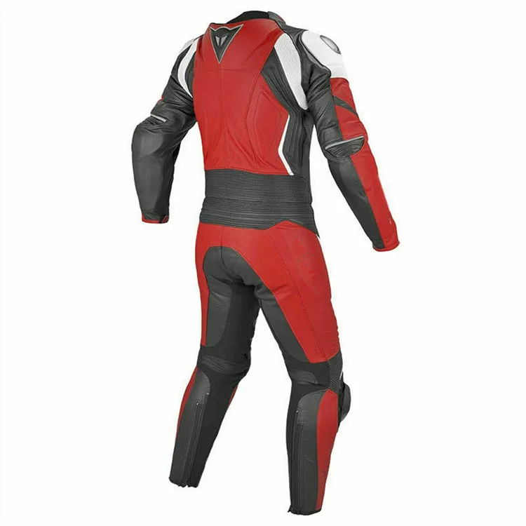 Motorbike Suit Set Genuine New Fashion Racing Men Motorbike Leather Suit Top Quality Motorcycle Racing Leather Suit