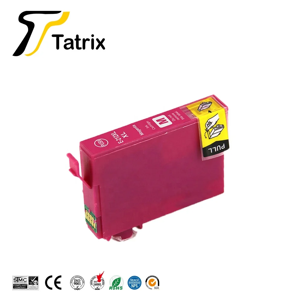  Цветной совместимый чернильный картридж Tatrix 212 T212 212XL T212XL для Epson