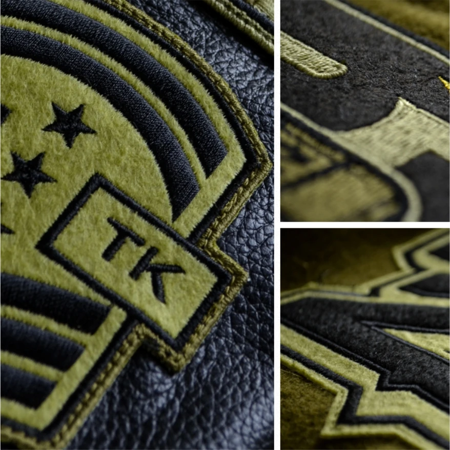 new Jacket Wholesale High Quality Youth Clothing Fashion Casual School Baseball Men Casual Custom Fleece