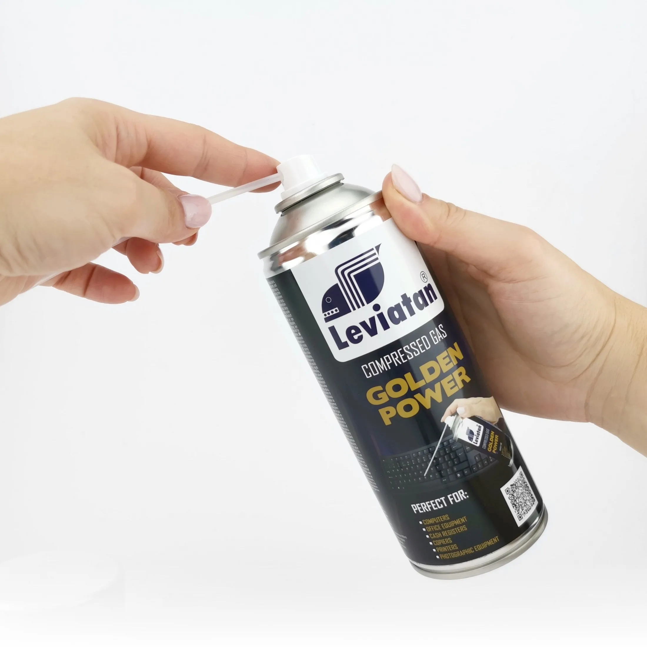 Спрей левиатан GOLDEN POWER для сжатого газа 400 мл