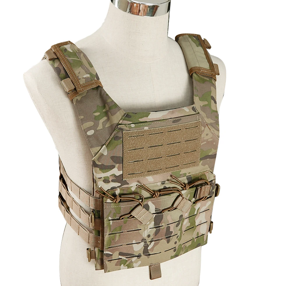 Most popular low MOQ competitive price Army paintball tactical vest Security Camouflage Military Hunting Games Paintball