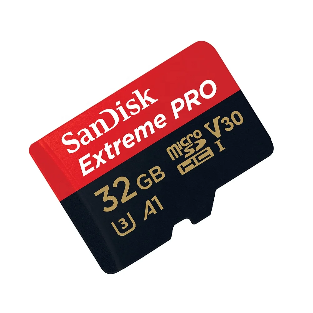 Оригинальный двойной флеш-накопитель SanDisk Extreme Pro Micro SD карты с адаптером UHS-I A1 U3 V30 C10 флеш-карты памяти 32 Гб