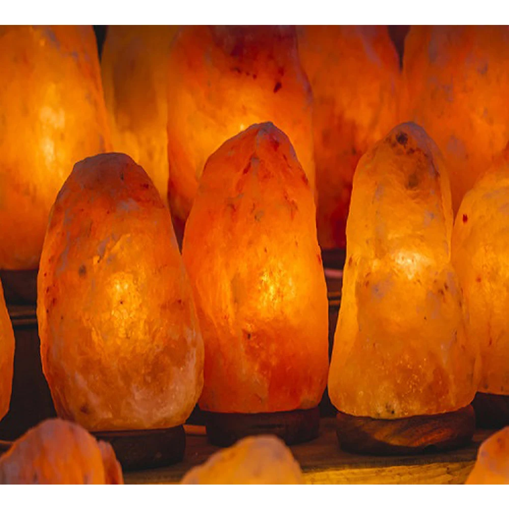 Wholesale 2-3Kg 13Cm Modern Pink Himalayan Diameter Natural Candle Salt Lamp