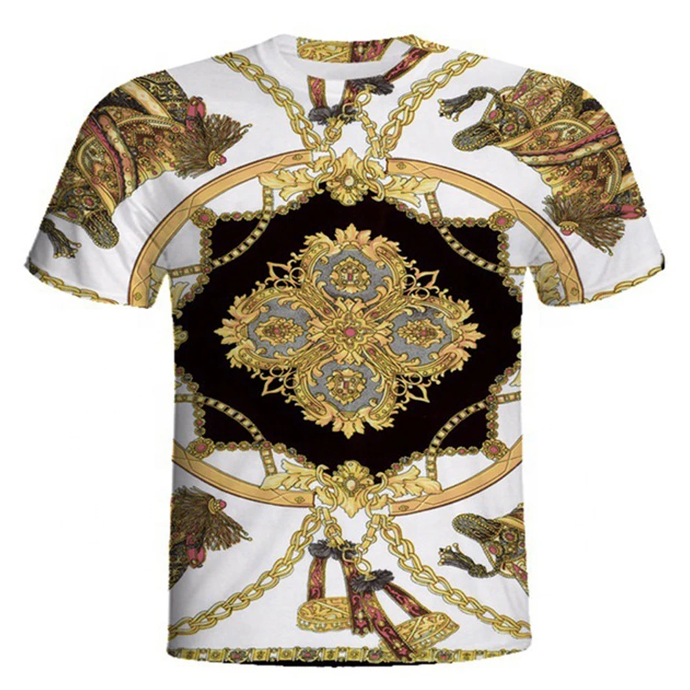 
3d lion Print Designed Stylish Summer T shirt Brand Tops Tees 