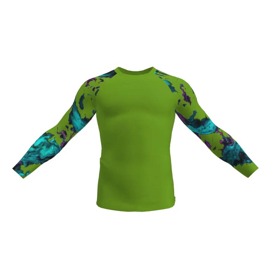  Высокое качество индивидуальная Сублимация BJJ защита от сыпи для мужчин и женщин сделано в Пакистане