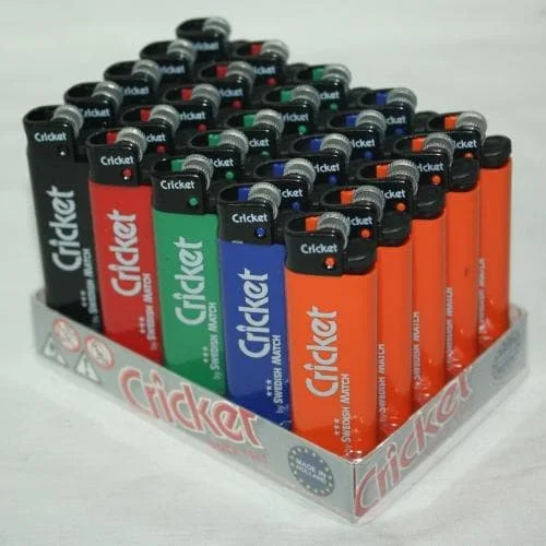 Quality Colored Disposable Cricket Lighter Lighter with Wholesale Prices