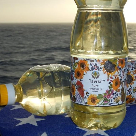 Рафинированное подсолнечное масло 1 литр