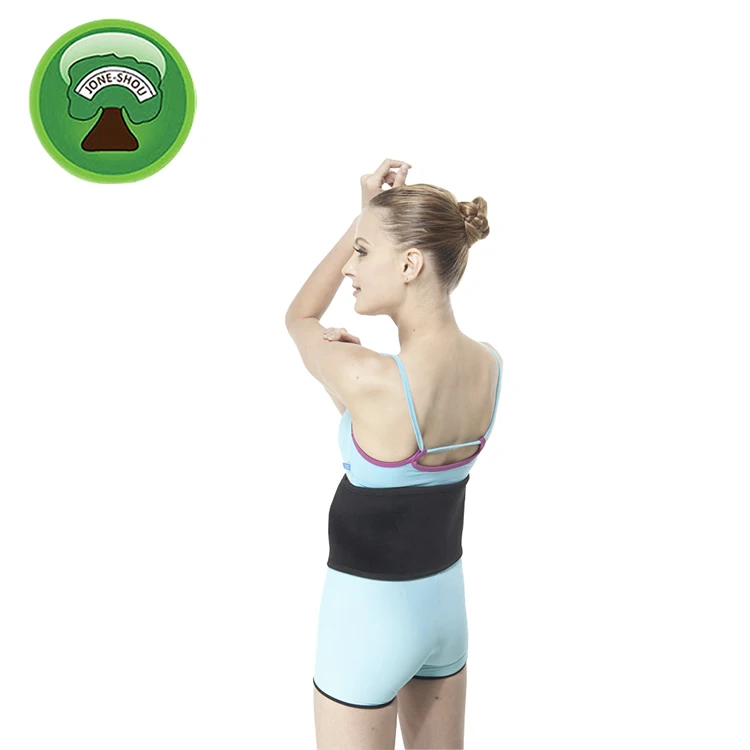 New Arrivals black spine waist support brace belt