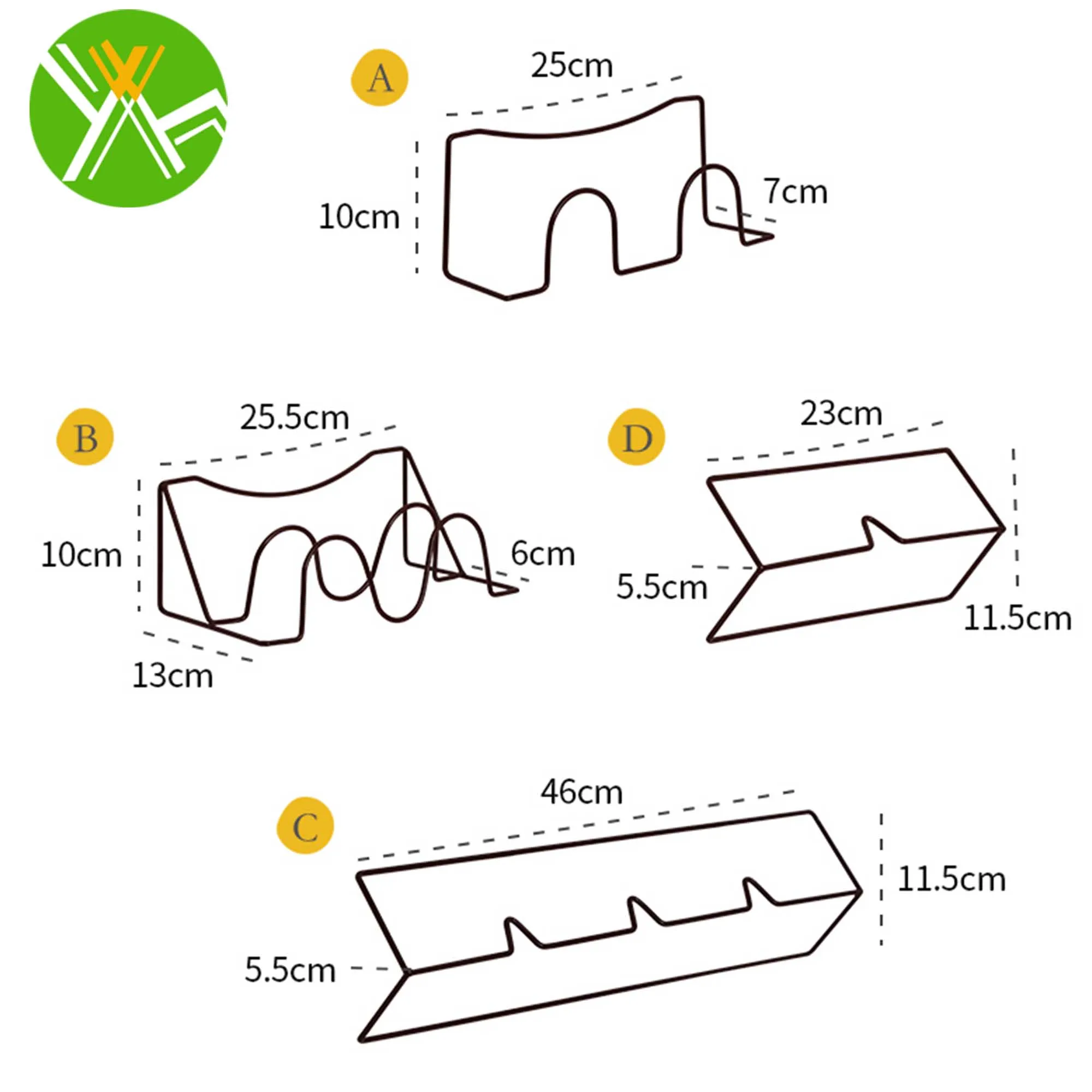 Yuhai Wholesale high load bearing black metal bathroom hook for bathroom