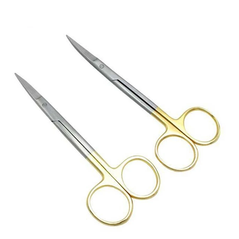 Surgical Instruments Best Quality IRIS Gum Scissors Straight & Curved Dental Surgical Scissors