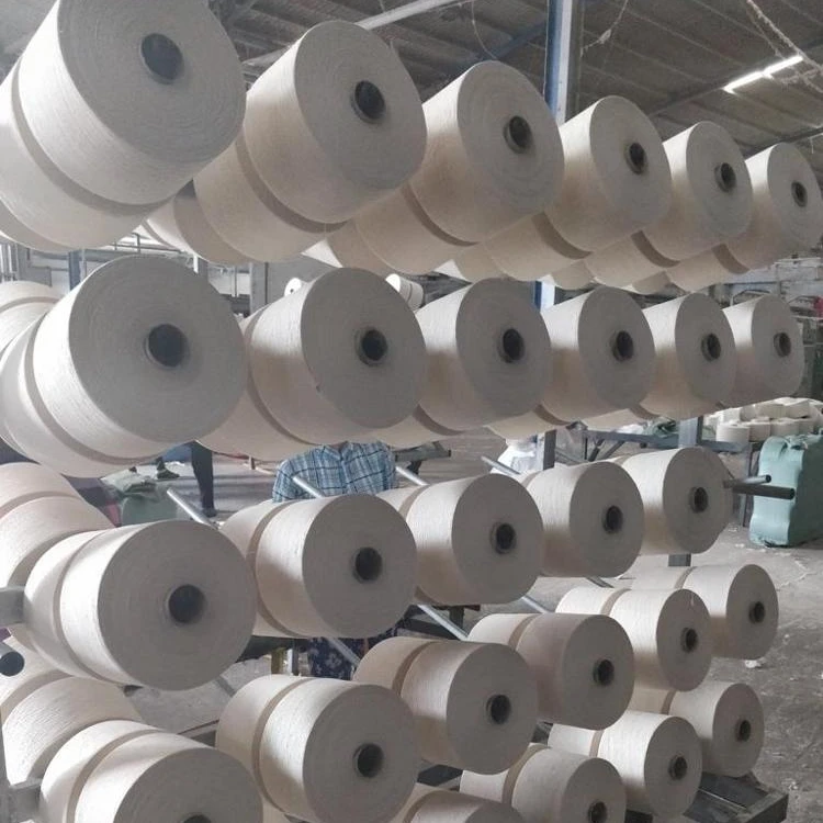 
100% cotton yarn / cotton yarn /Natural white open end towel yarn 100% cotton 