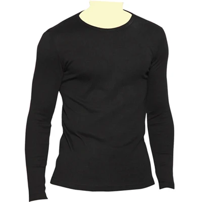 Wholesale Customized Unisex 180Gsm High Quality Cotton T-Shirts Long Sleeved V-Neck Customizable Logo Sublimation Plus Size