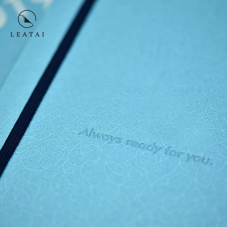 
Custom full color hardcover with ribbon marker 