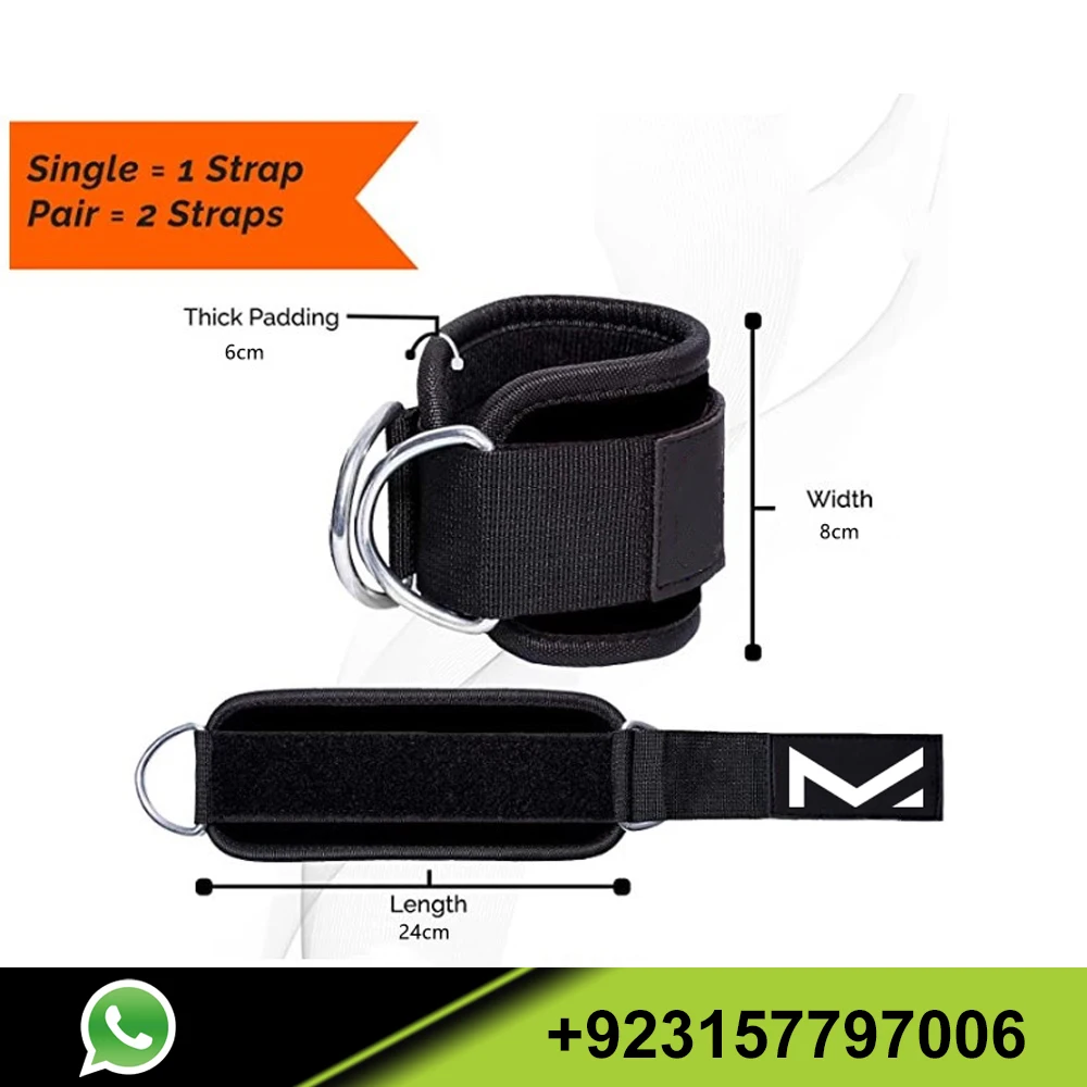 Высококачественный черный ремешок на лодыжку 2022 для кабельного аппарата манжеты тренировок в тренажерном зале оптовая продажа Пользовательский логотип аксессуары спортзала распродажа