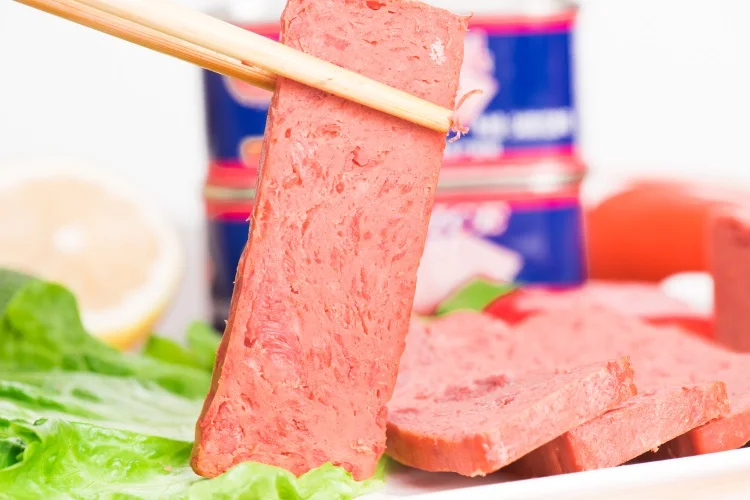hot selling products canned food companies pork distributors luncheon meat
