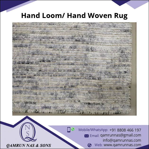 Bulk Supply Premium Quality 100% Wool Hand Loom Woven Rug for Sale rugs wool carpet in cheap Price  Nuts
