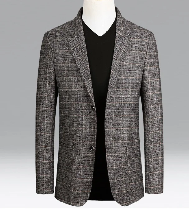 
Mens Blazer Jackets 2 Buttons Suit For Men Formal 