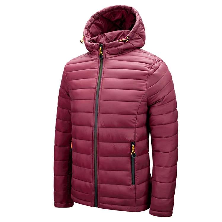 Всесезонная Водонепроницаемая мужская куртка-бомбер с нейлоновой стеганой подкладкой и логотипом на заказ от производителя