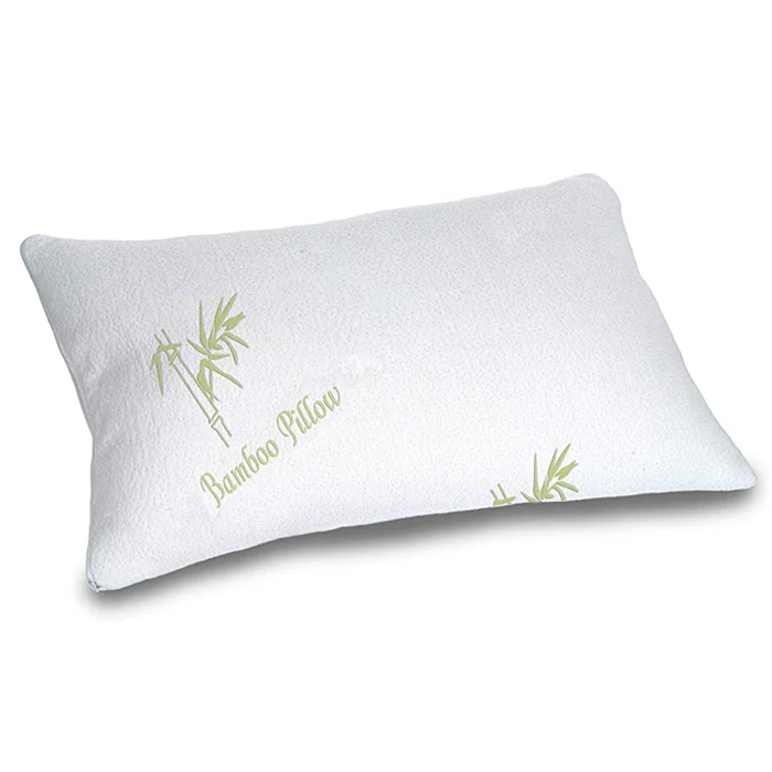 Non-toxic Breathable Cooling Bamboo Shredded Memory Foam Soft Pillow