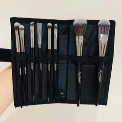 keli hot selling eyeshadow brush about cosmetic tools and black makeup brush set