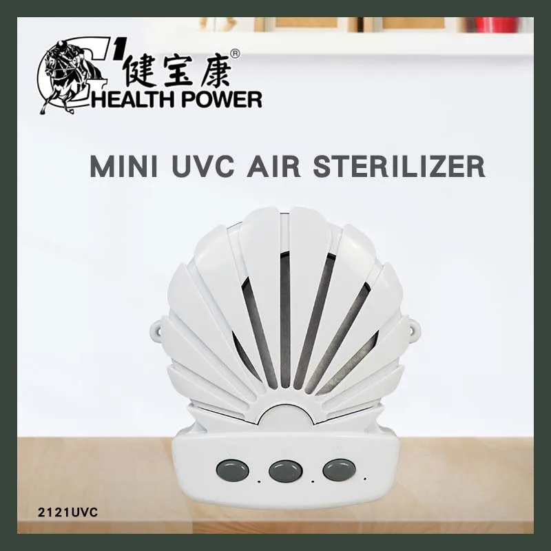 HEALTH POWER UV Sterilization True HEPA Air purifier Ionizer Portable  USB Fan Light to carry Kills 99.9% Virus Bacteria Germ